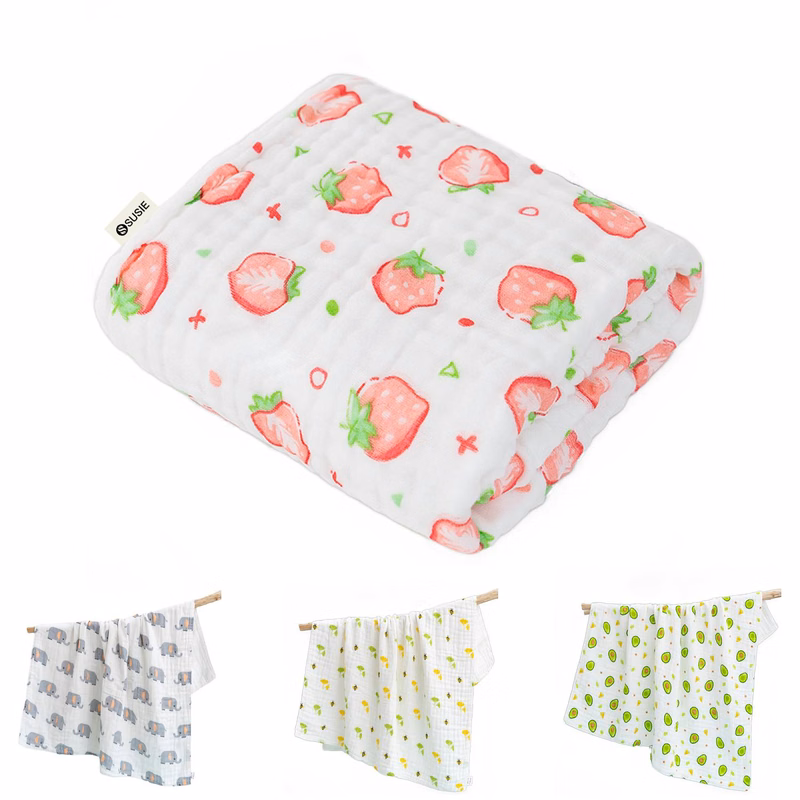 Lightweight Thermal Cotton Jacquard Toddler Blanket