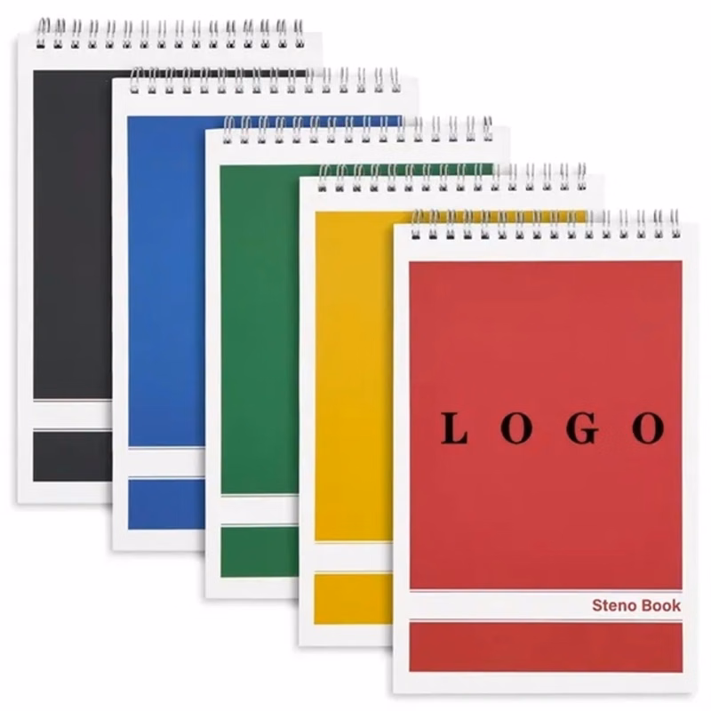 Spiral-Bound Notebook Note Pads