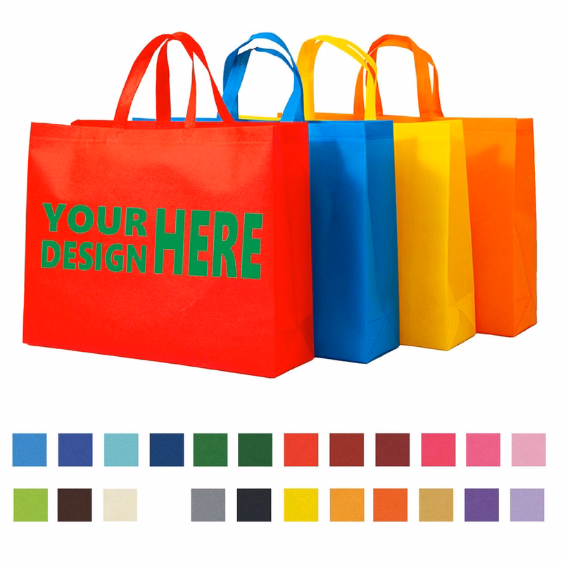 Printed Promotional Reusable Shopping Nonwoven Bag