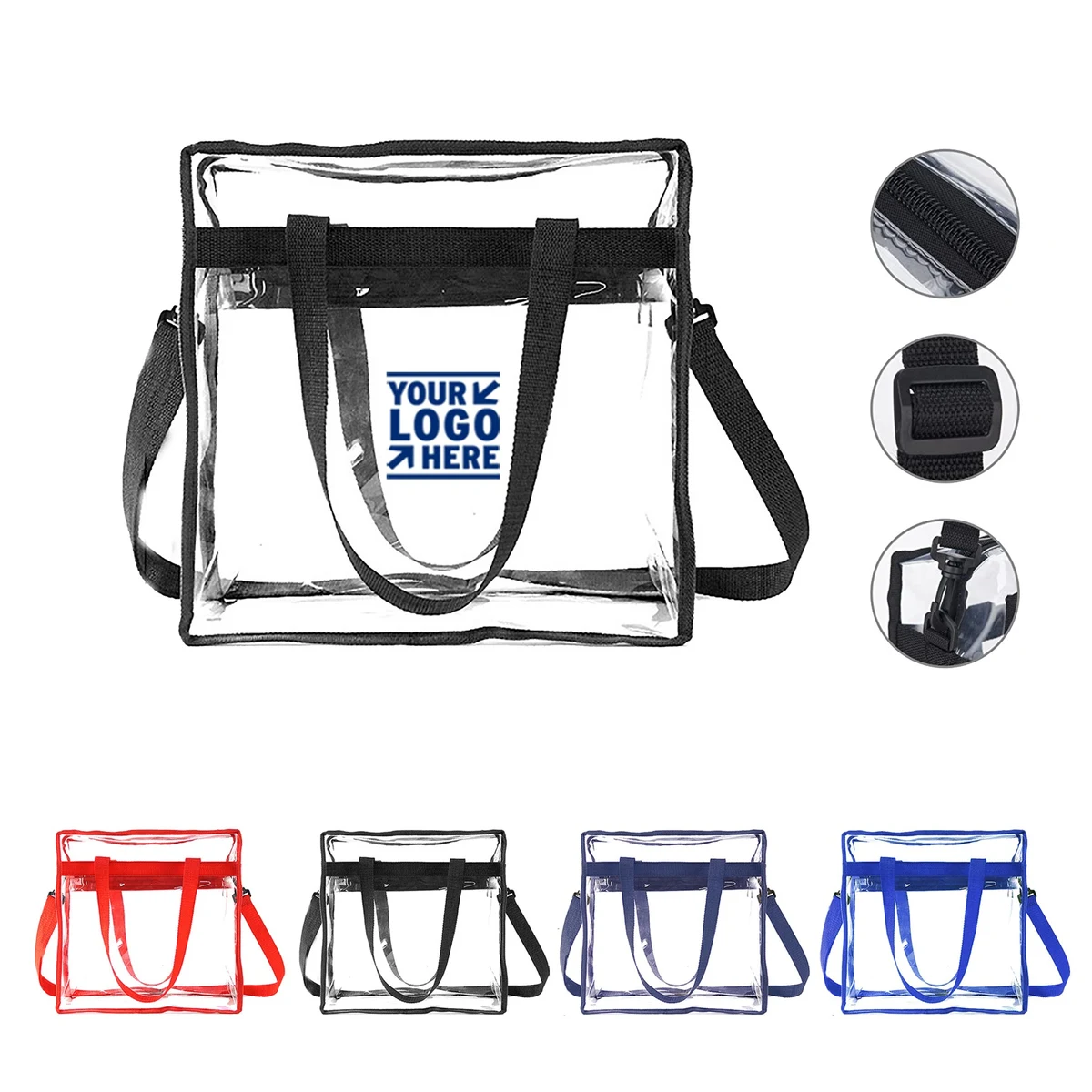 PVC Adjustable Shoulder Strap Bag 1