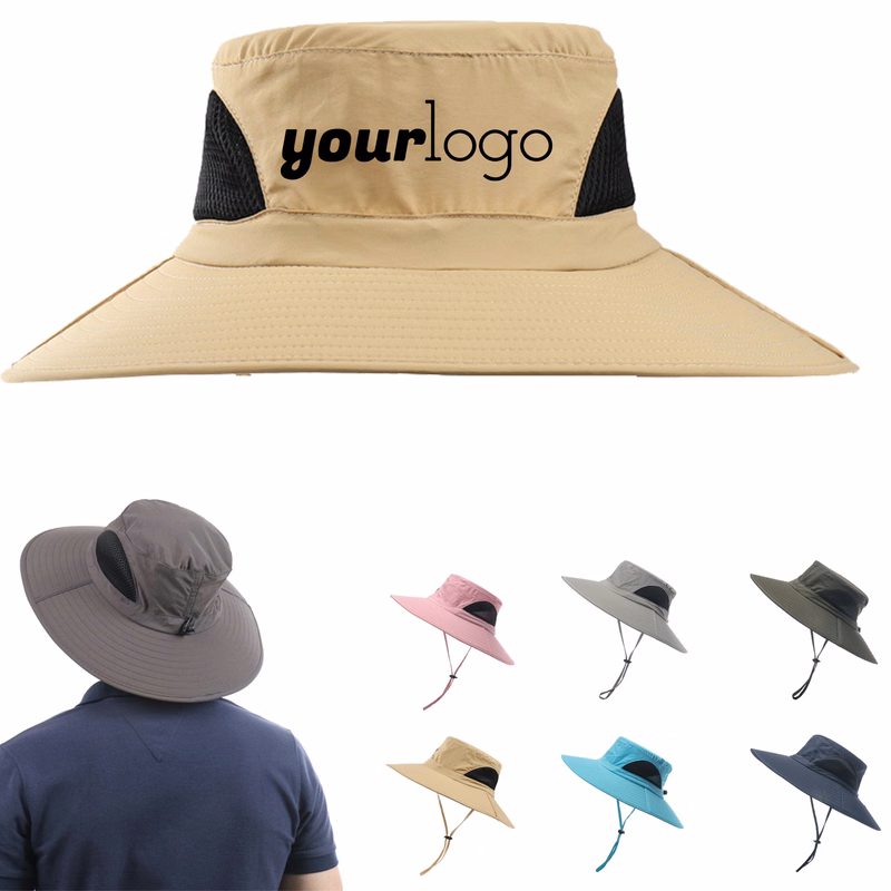 Large Brim Bucket Hat for Camping and Gardening