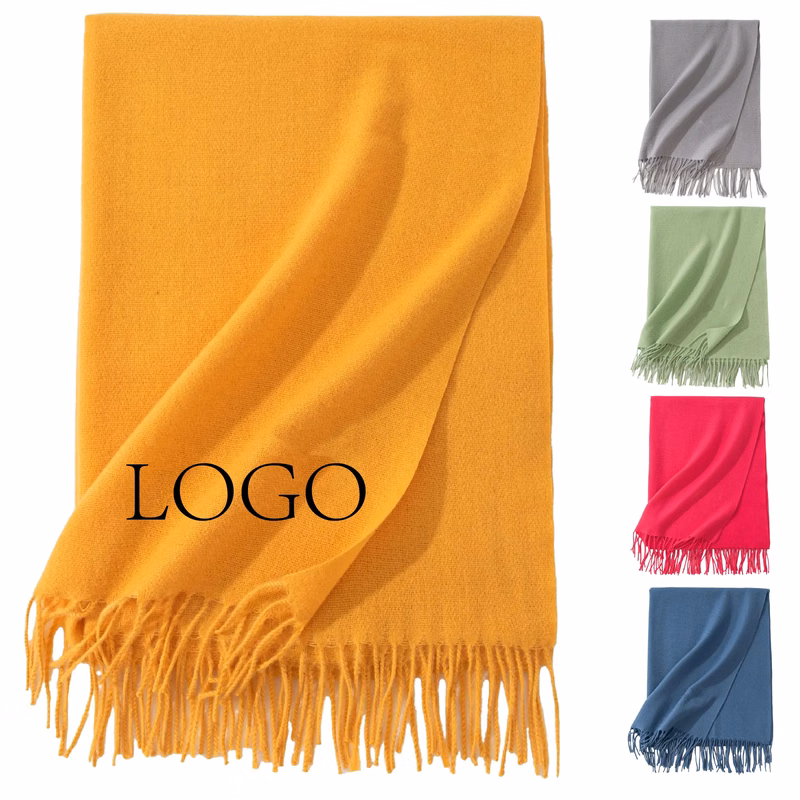 Solid Winter Scarf For Women