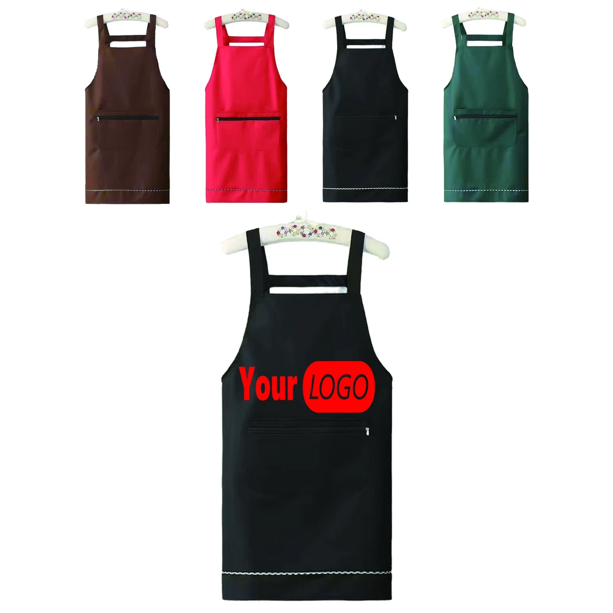 Full Color Lightweight Polyethylene Apron 1