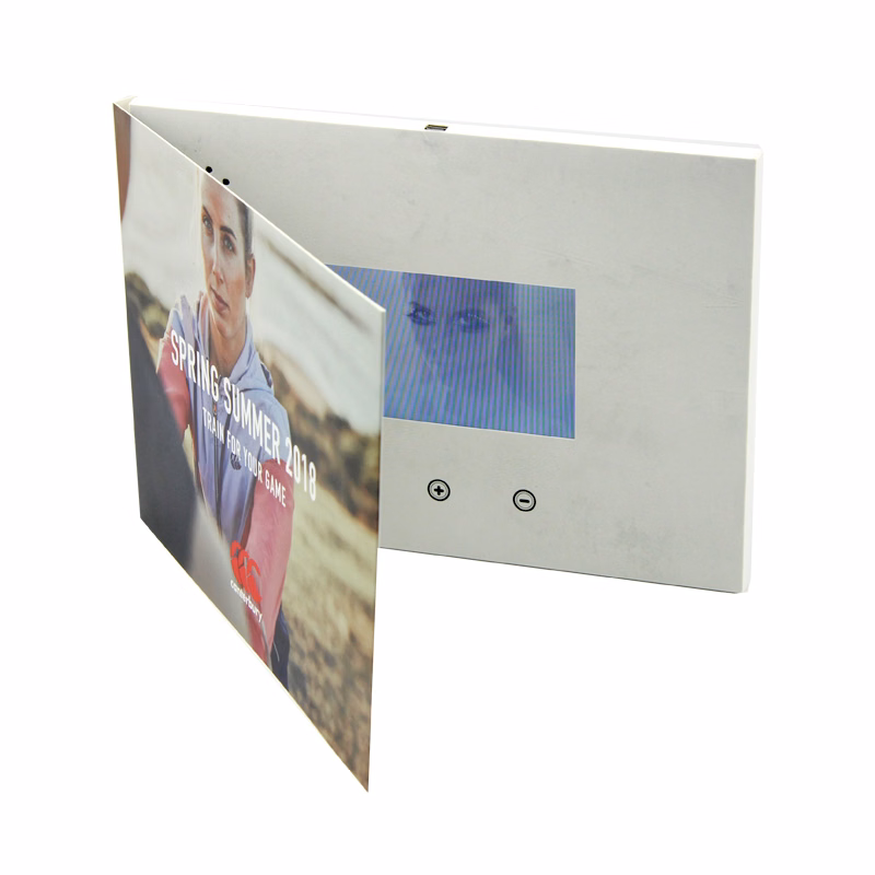 AP-PWK16 - 4.3 inch LCD A5 Size Bi-fold Video Brochure-4GB