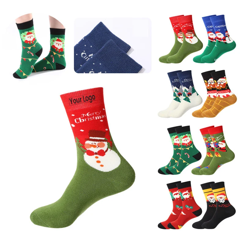 Custom Christmas Themed Socks Gift 1