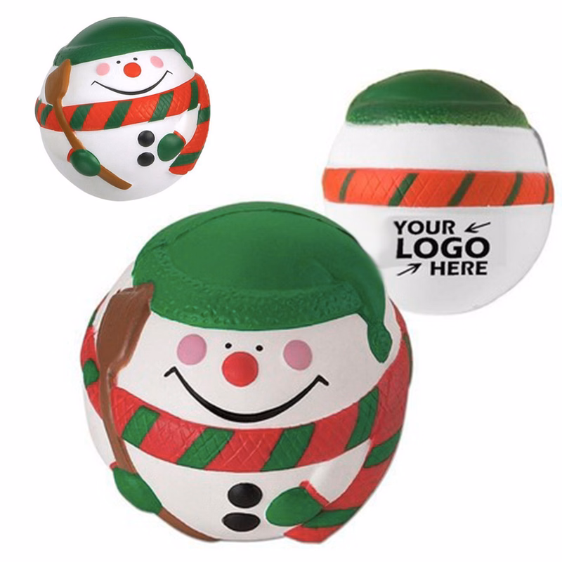 Christmas Snowman Ball Stress Reliever