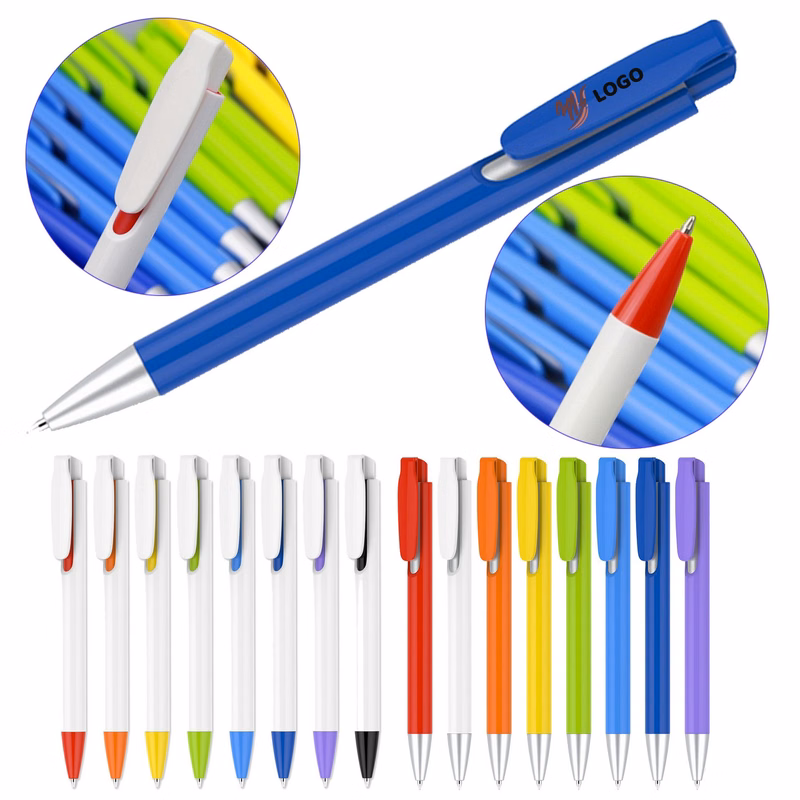 Colorful Retractable Click Ballpen