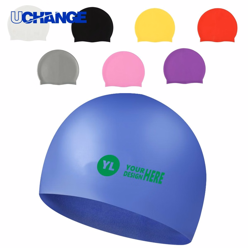 High Elasticity Waterproof Silicone Swimming Cap