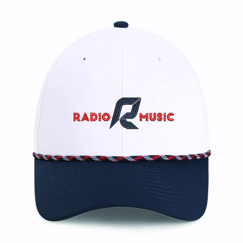 Imperial 7054T 6-Panel Wingman Two-Tone Performance Rope Cap w/ Patches or Embroidery
