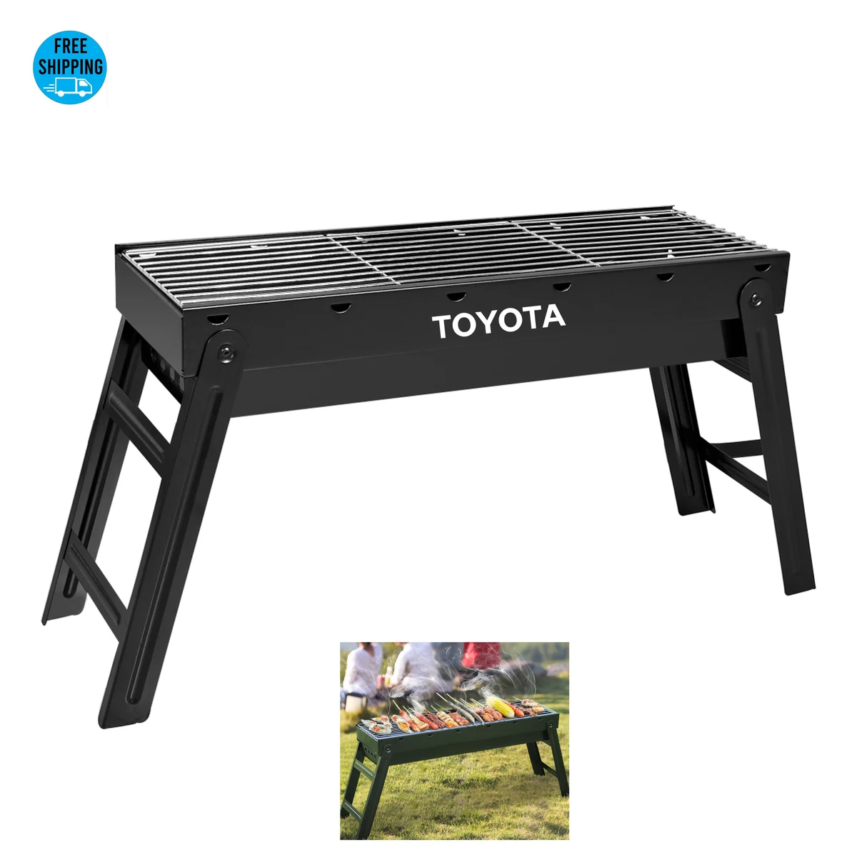 Foldable Charcoal Grill - OCEAN 1