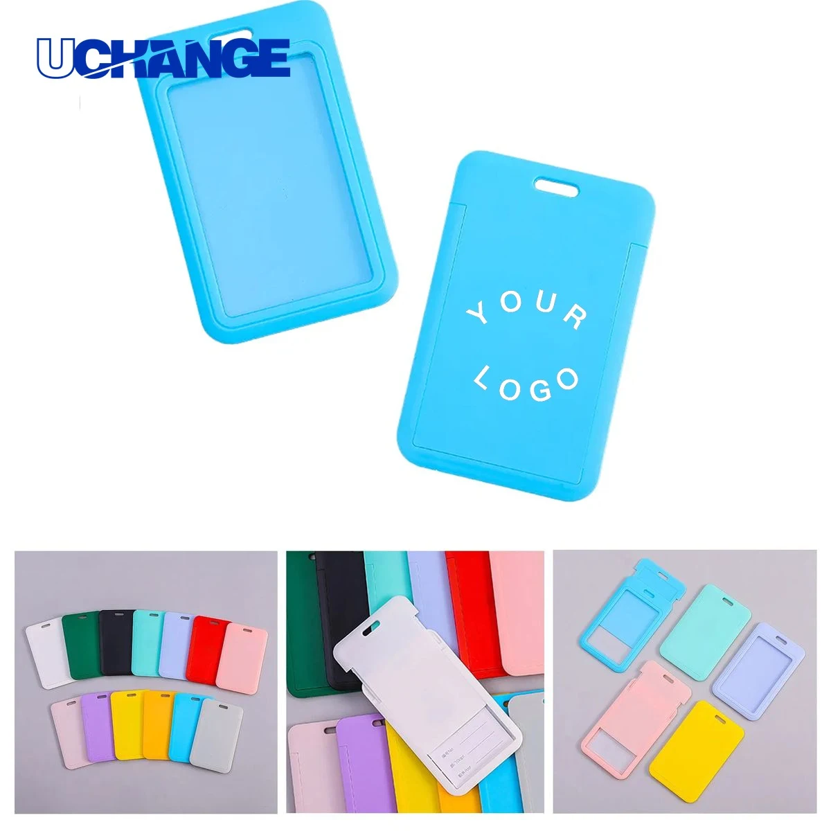 Clear Sliding Card Sleeve Holder for Access Control 1