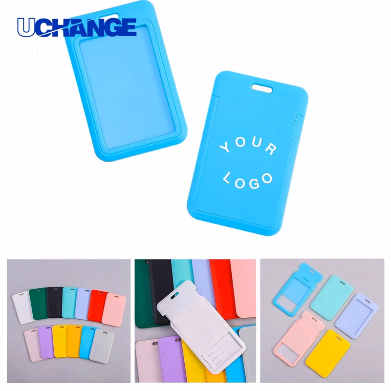 Clear Sliding Card Sleeve Holder for Access Control
