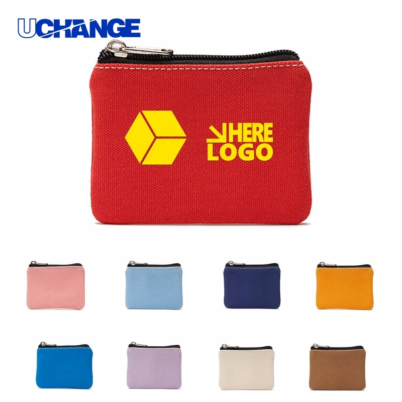 Canvas Coin Purse Organizer