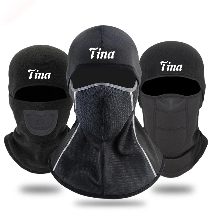 Winter windproof and warm riding head mask 1