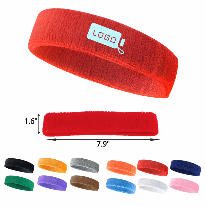 MOQ 50 PCS Stylish Elastic Sports Headband