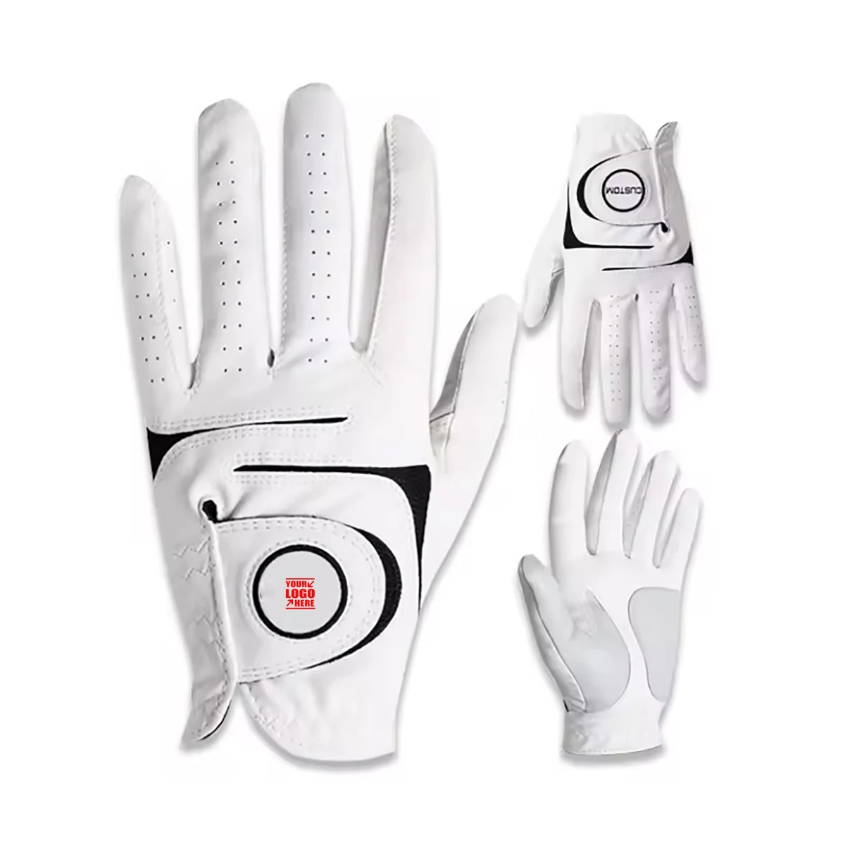 Cabaret Leather Golf Gloves 1