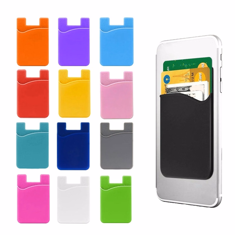 Silicone Cell Phone Wallet With Pocket