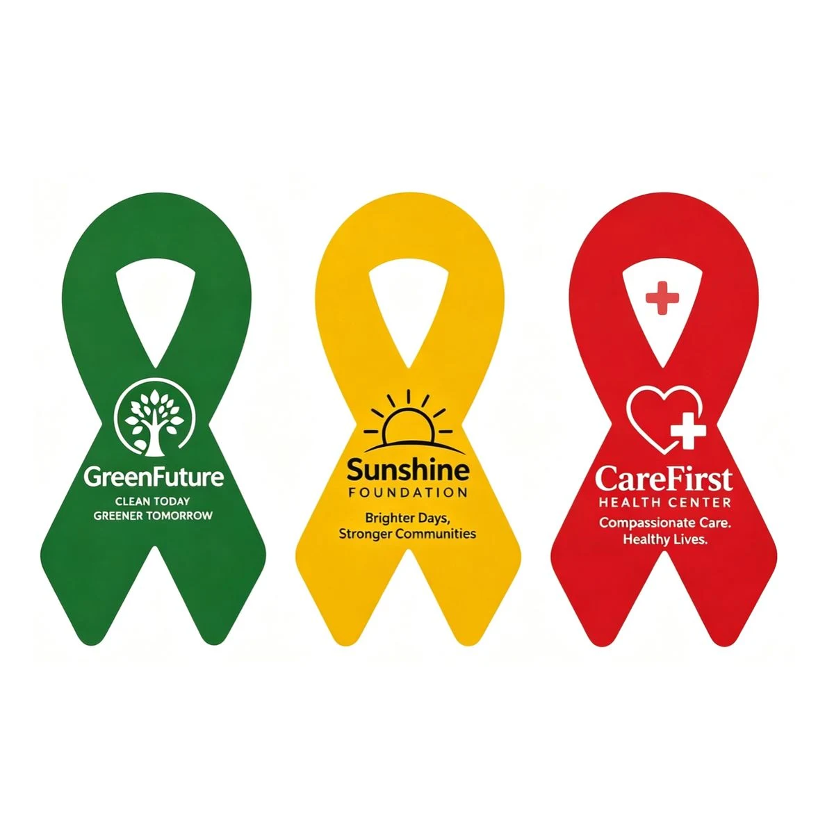 20 Mil Custom Awareness Ribbon Magnet 1