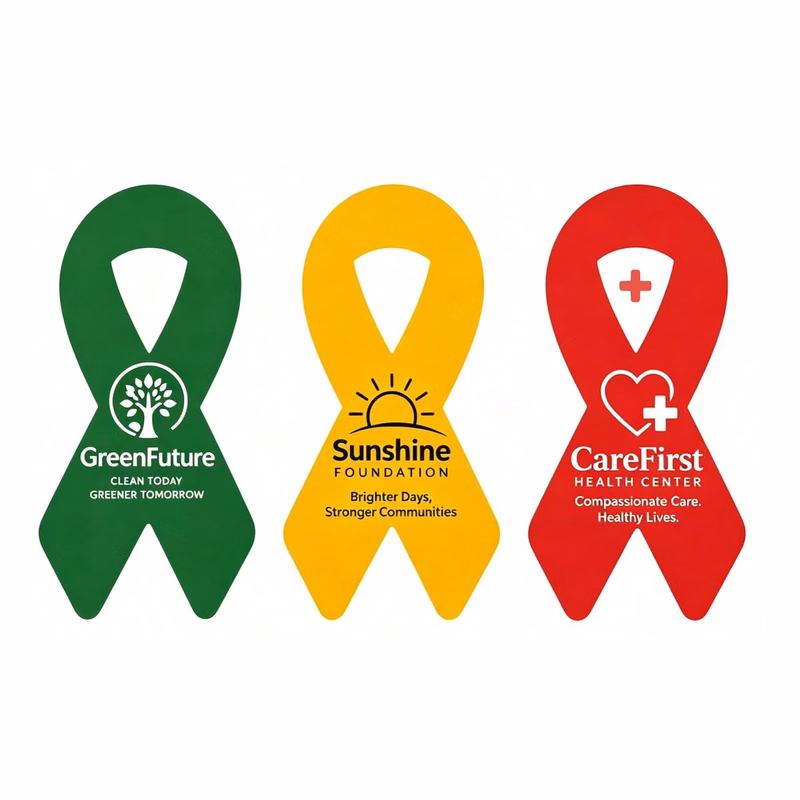 20 Mil Custom Awareness Ribbon Magnet