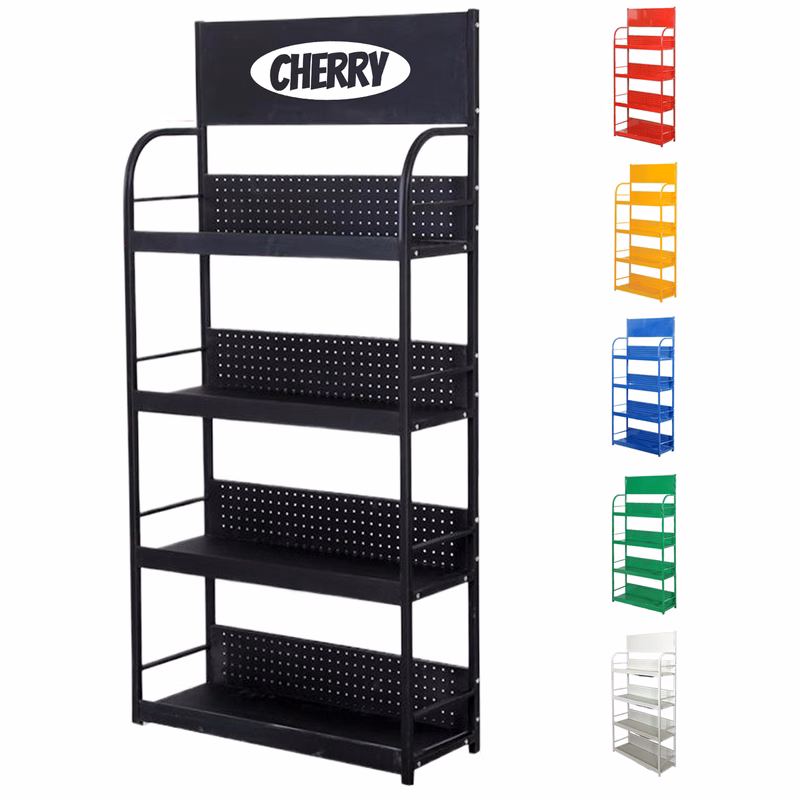 4 Tier Metal Display Rack