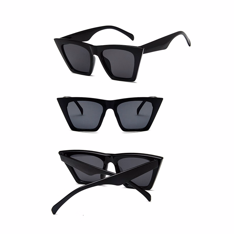 Colorful cat eye retro sunglasses