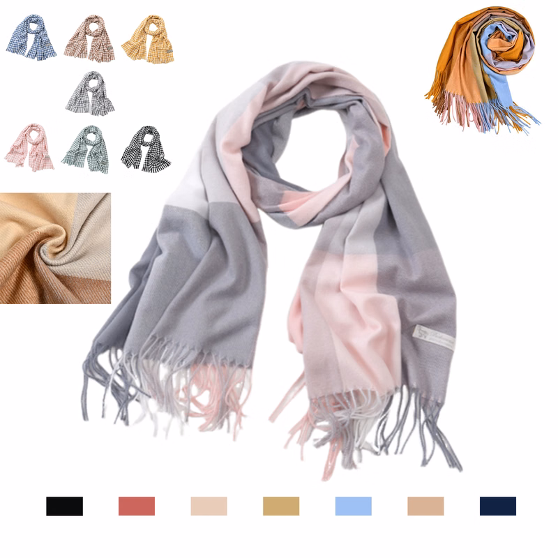Cashmere Shawl Winter Scarf
