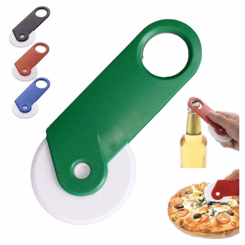 2-in-1 Pizza Cutter Bottle Opener