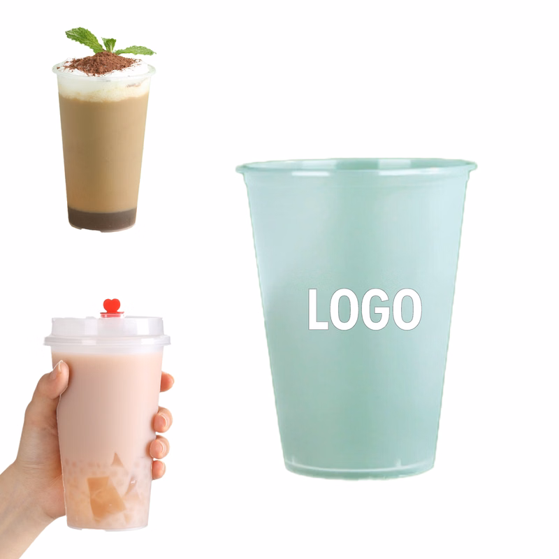 Frosted PP Plastic Cup 14oz