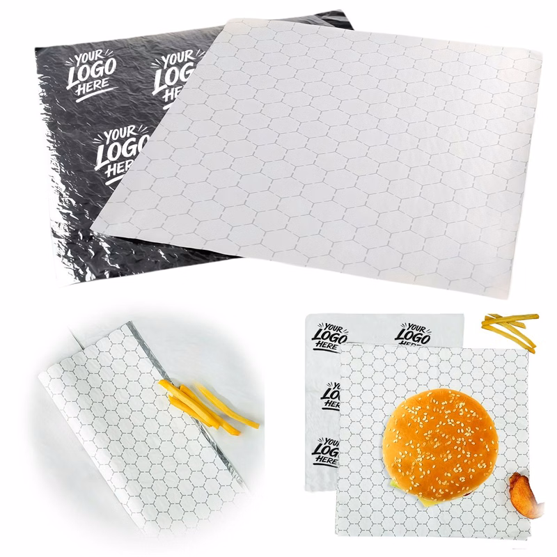 Honeycomb Foil Wrap Sheet For Takeout Meals