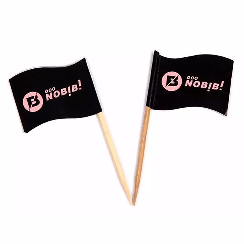 Custom Shape Toothpick Flag