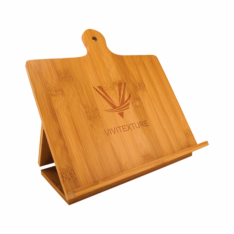 10 " x 10 " Bamboo Standing Chef's Easel