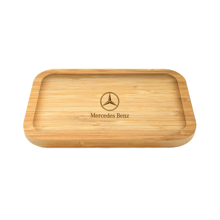 9" Bamboo Tray 1