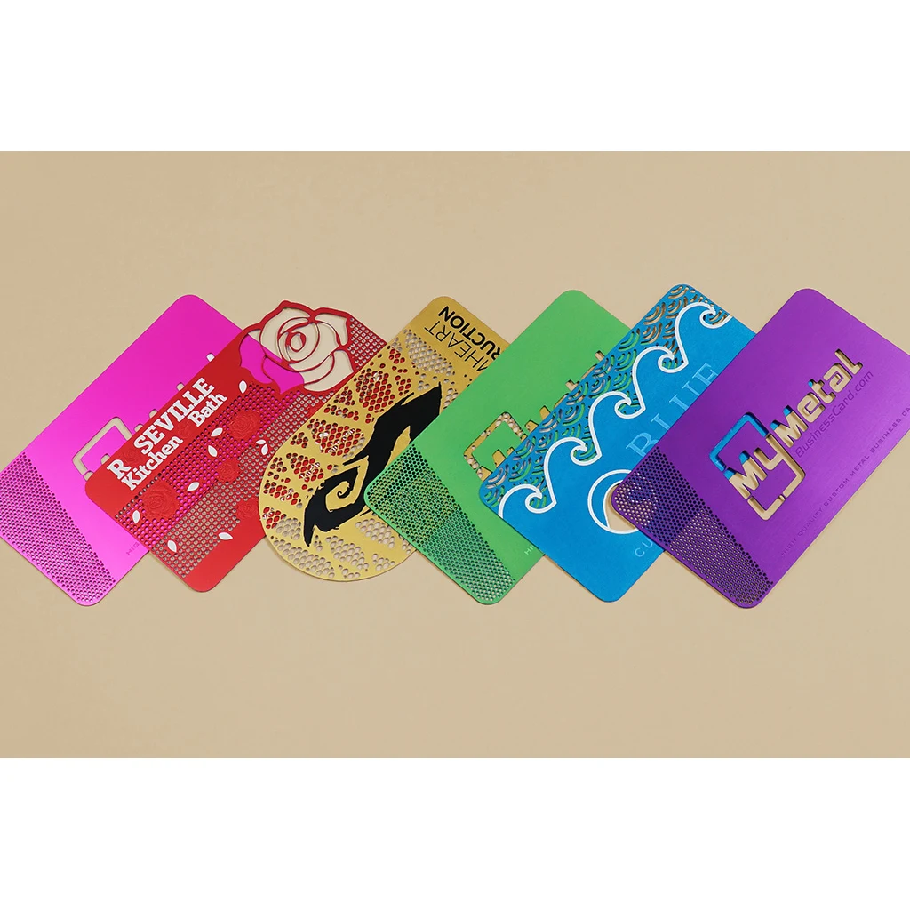 Aluminum Business Cards 1