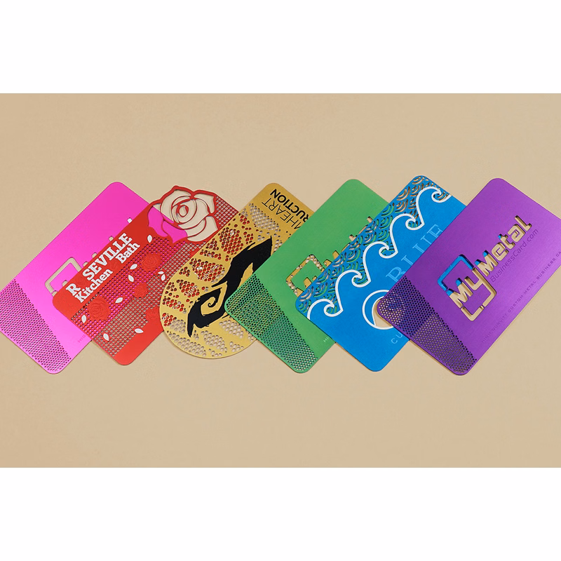 Aluminum Business Cards