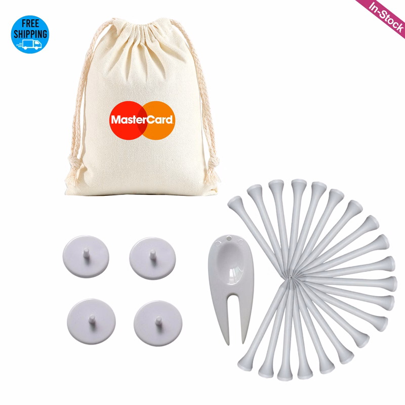 Golf Cotton Drawstring Pack Gift Sets