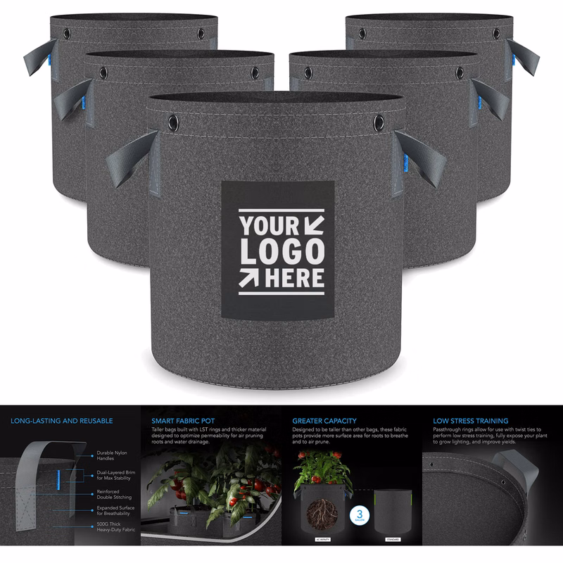 Heavy Duty Fabric Pots