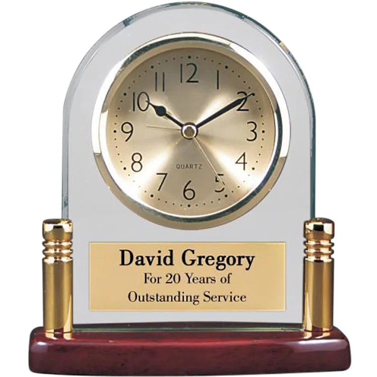 Georgetown Glass Clock I 1