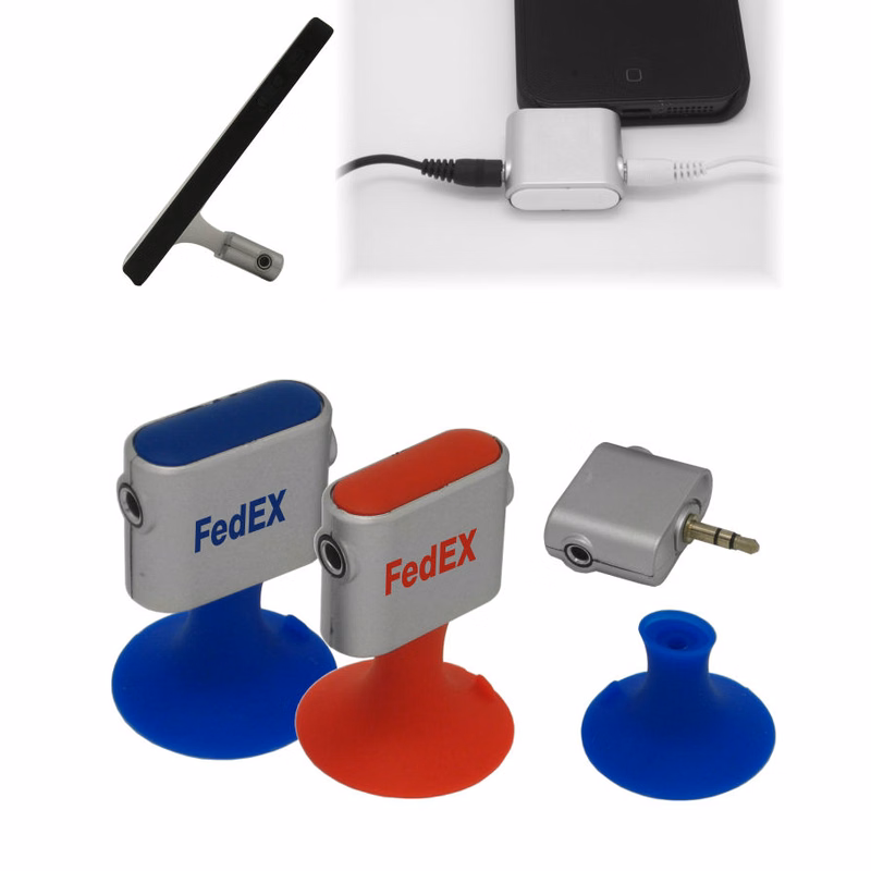 Phone Stand w/Headphones Splitter