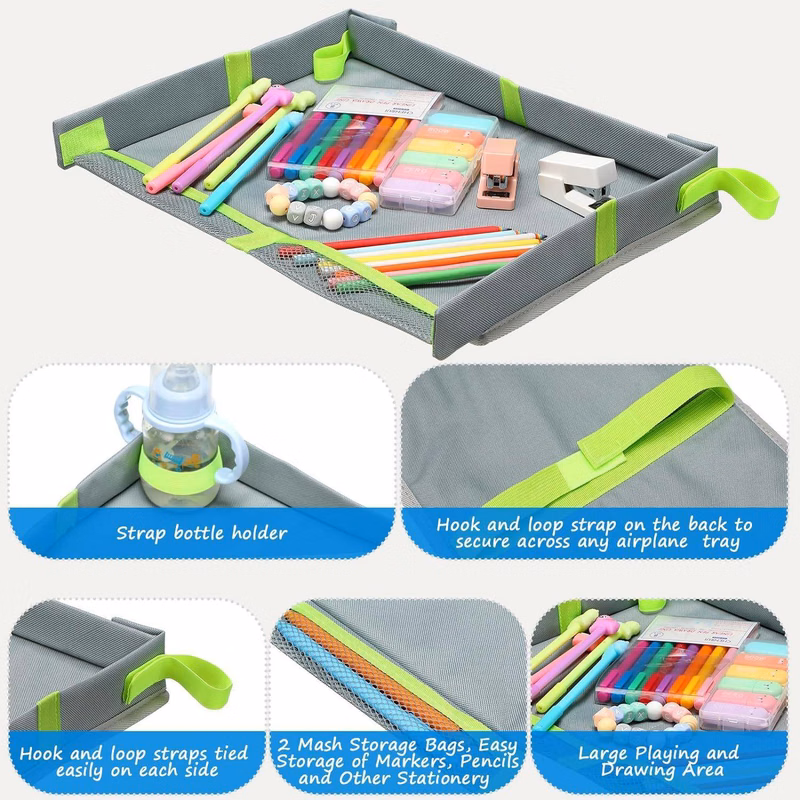 Children's Plane Travel Train Portable Tray