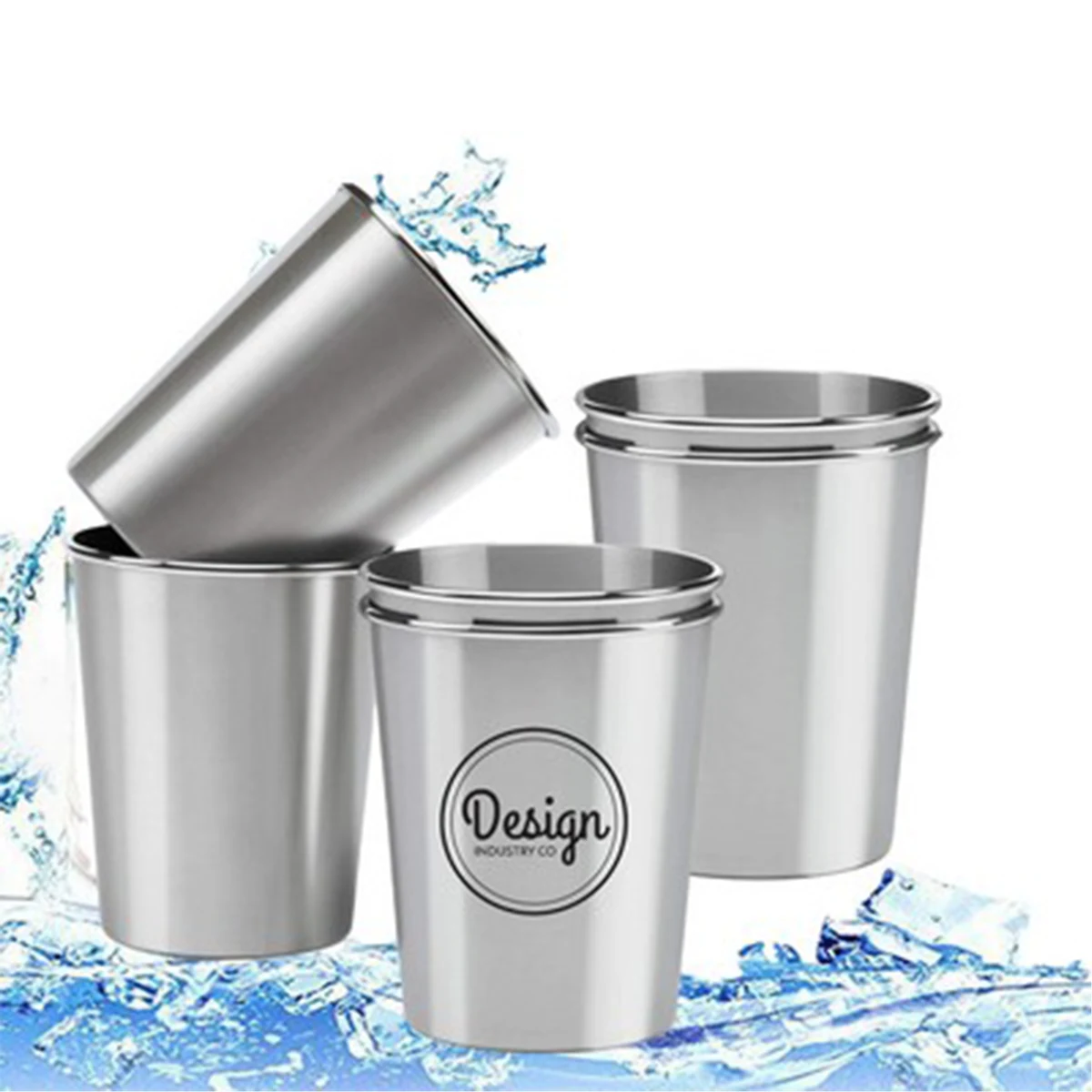 12oz Stainless Steel Drink Cup 100pcs 1