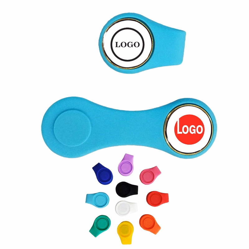 Silicone Magnetic Clip for Golf Hats