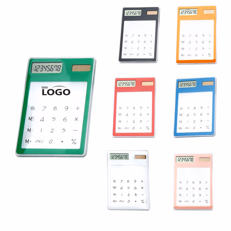 Ultra-Compact Solar Powered Digital Calculator