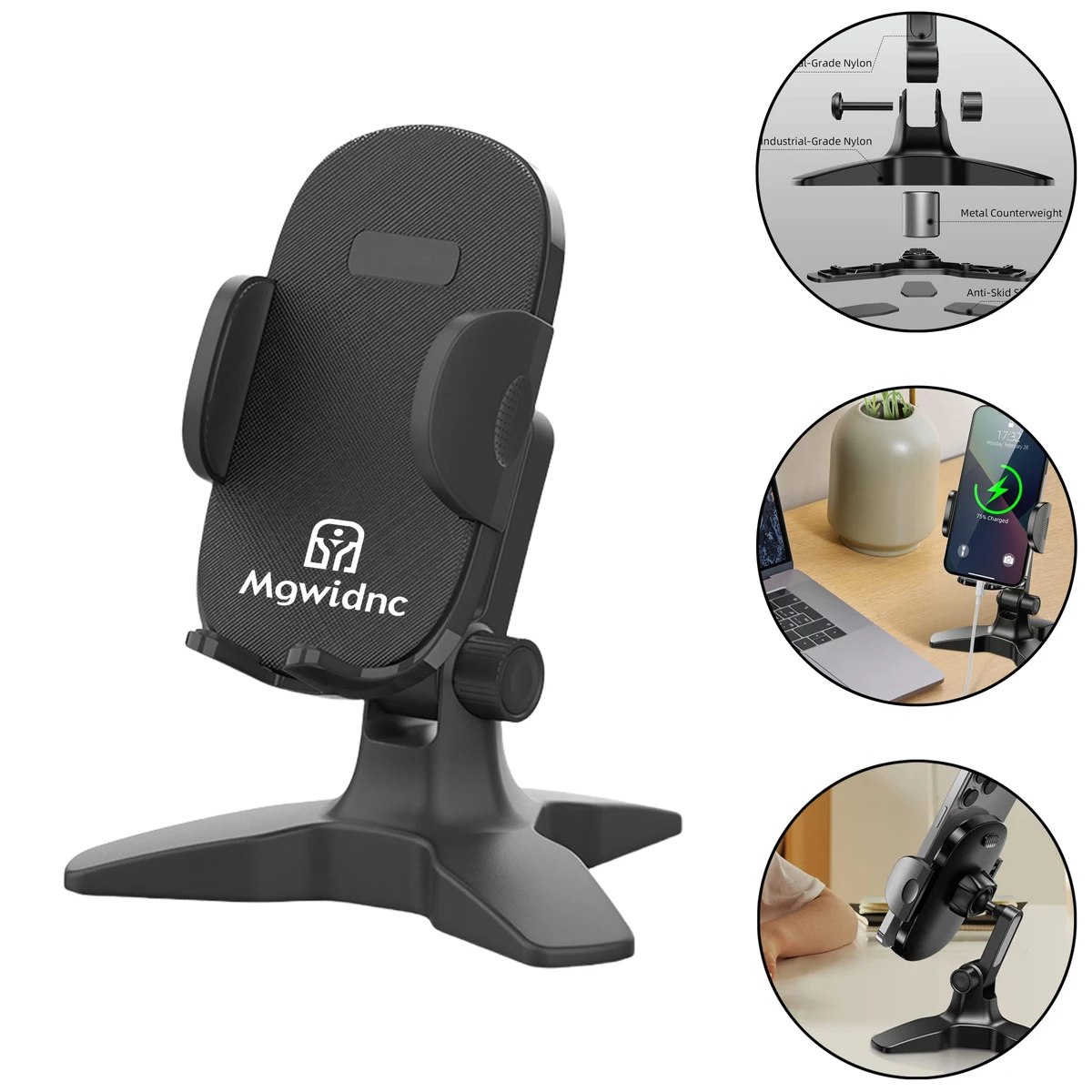Portable Triangle Phone Stand for Live Streaming 1
