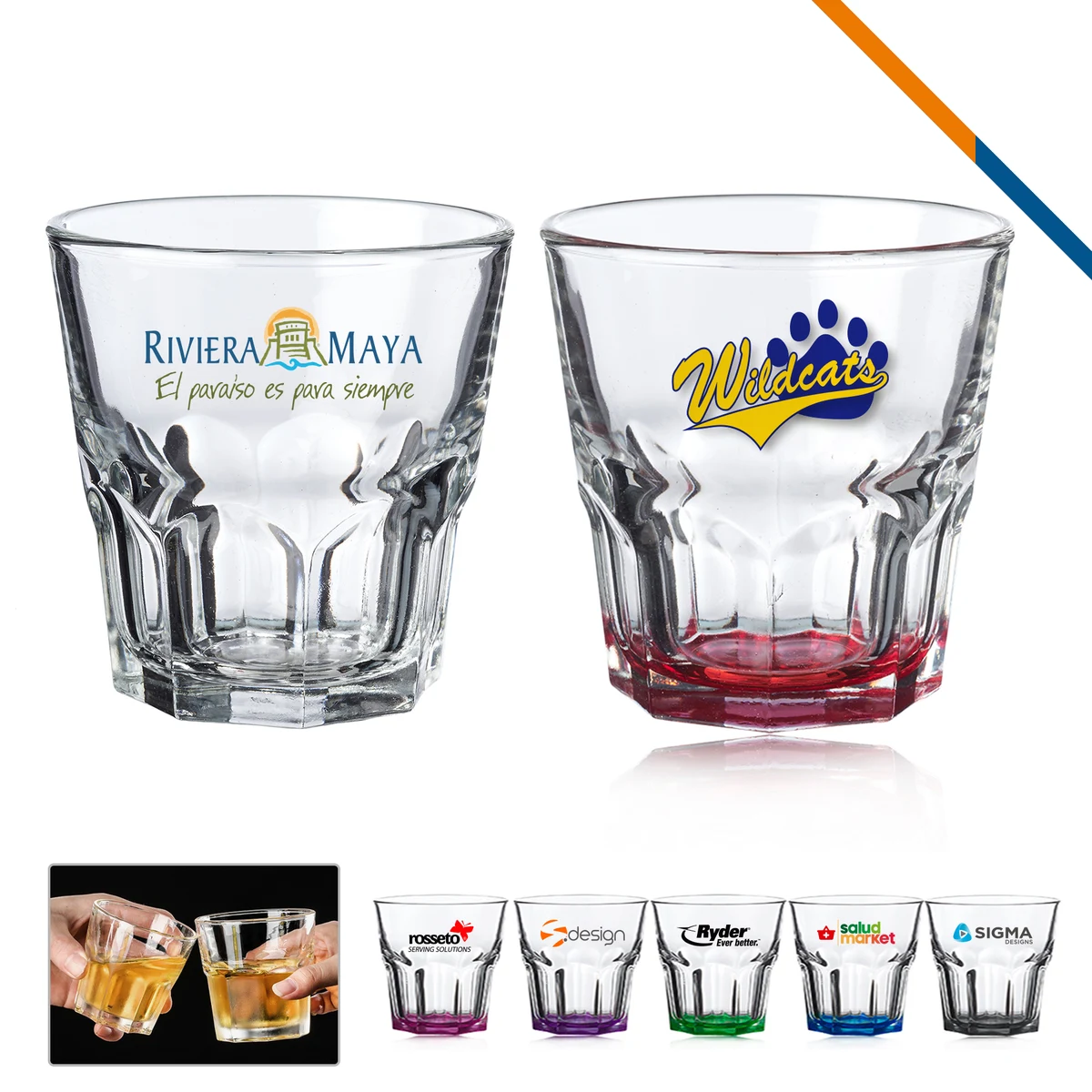 Avery Whiskey Glass – 6.7 OZ. 1