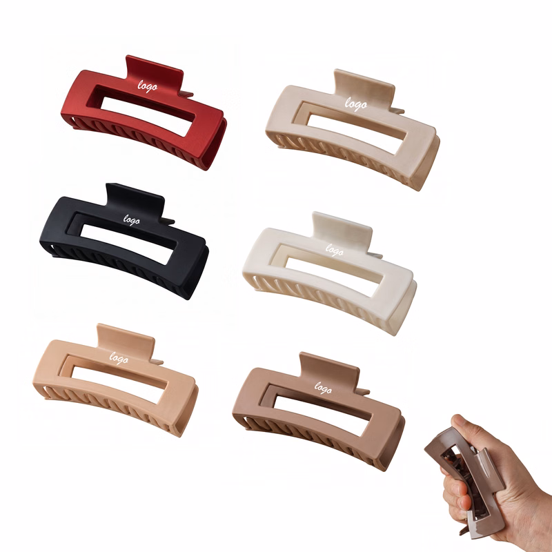Soft Shockproof Silicone Shark Clip Hair Clip