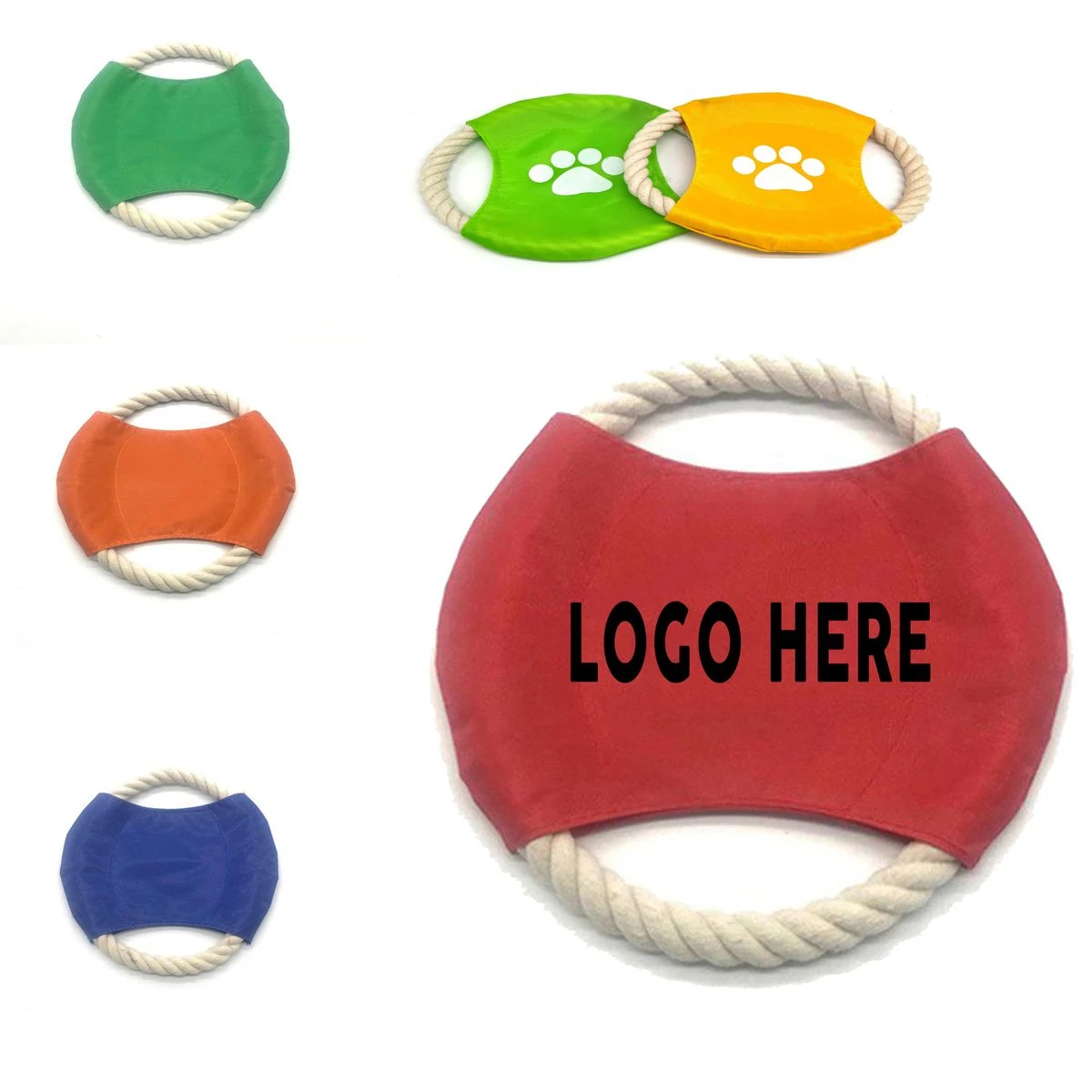 Interactive Tug & Fetch Pet Flying Disc For Training 1