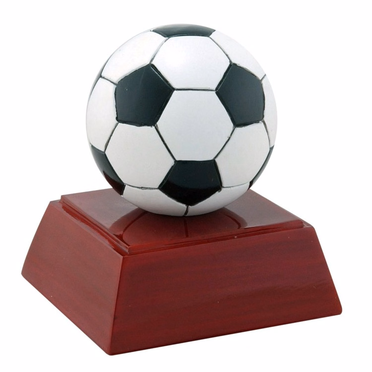 Soccer Resin Sculpture