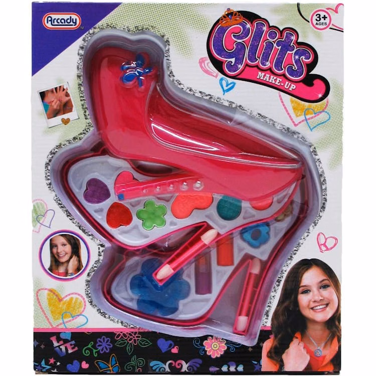 Toy Makeup Sets 2-Level - Assorted Cases