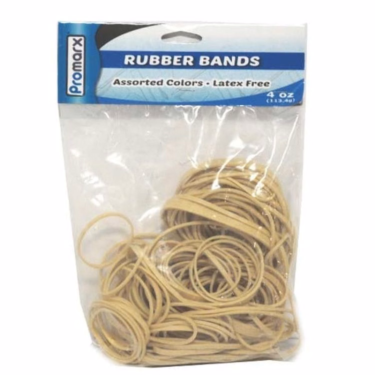 Rubber Bands - 4 oz