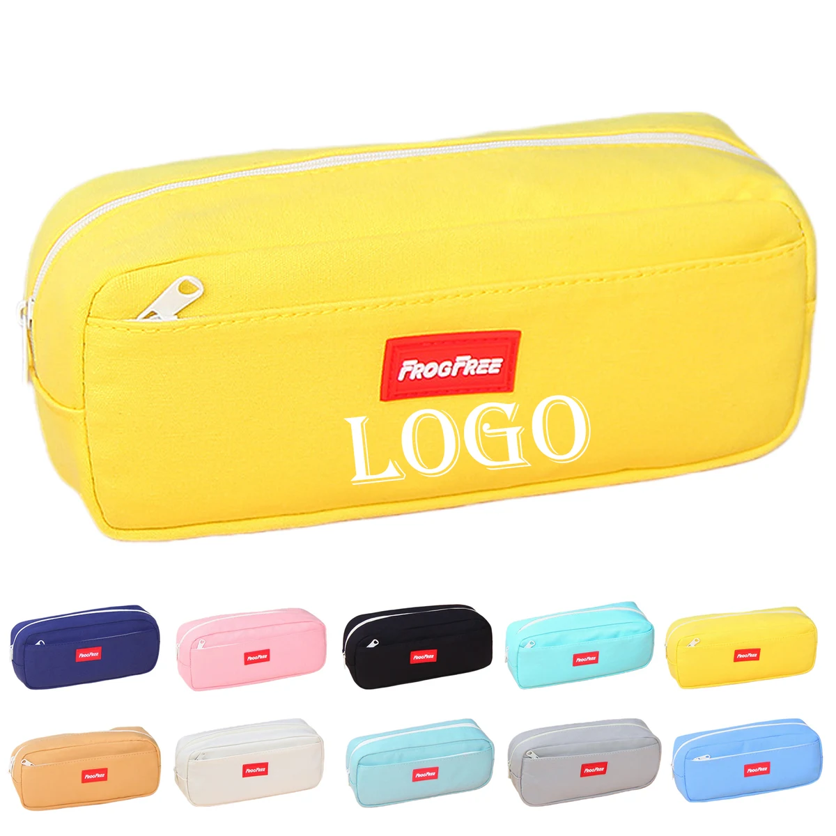 Colorful Double - Layer Pencil Pouch MOQ50 1